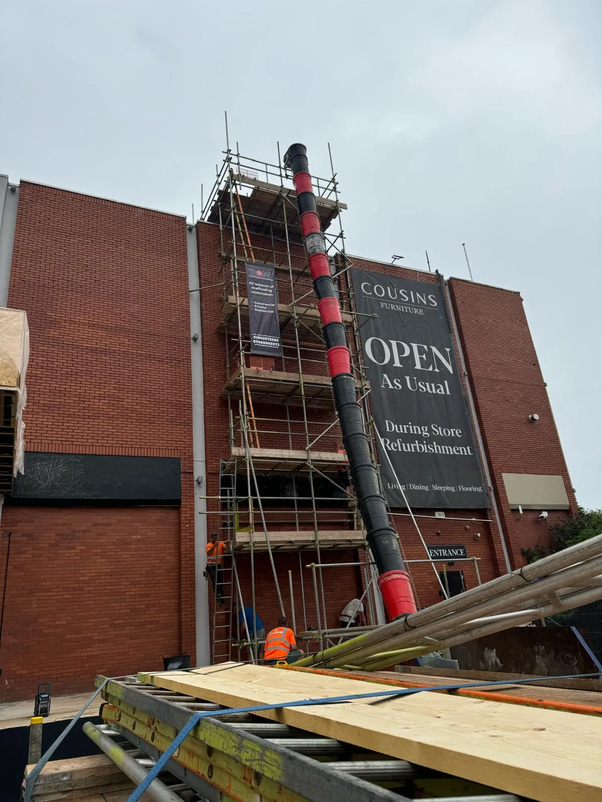 Retail and Office Scaffolding